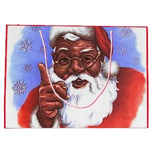 Afroamerikaner-schwarzes Große Geschenktüte