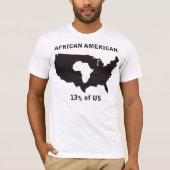 Afroamerikaner T-Shirt (Vorderseite)