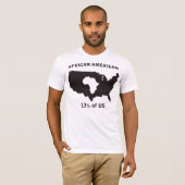 Afroamerikaner T-Shirt (Vorne ganz)