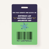 Afroamerikaner-wütender Ausweis (Rückseite)