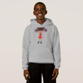 Afroamerikanerin, Cheerleader, Cheerleader Hoodie (Vorne ganz)