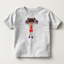 Afroamerikanerin, Cheerleader, Cheerleader Kleinkind T-shirt
