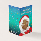 Afroamerikanerin Claus Christmas (Vorderseite)