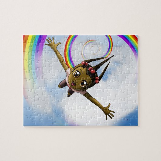 Afroamerikanerin Puzzle (Horizontal)