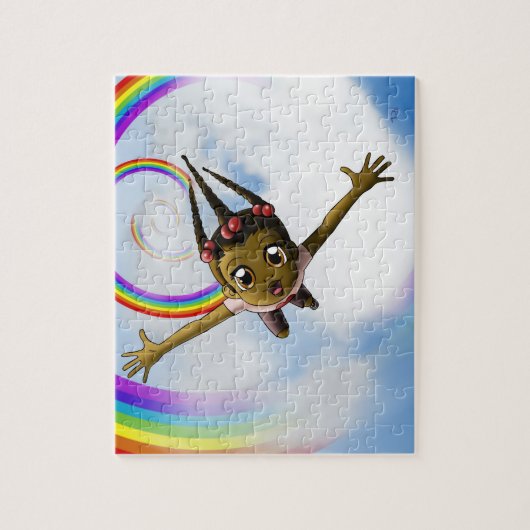 Afroamerikanerin Puzzle (Vertikal)