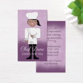 Afroamerikanerin Schwarze Koch Catering (Schreibtisch)