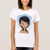 Afroamerikanerschönheit T-Shirt (Vorderseite)