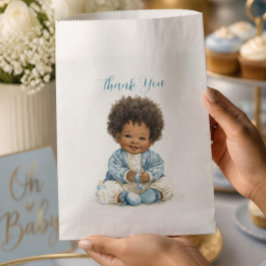 Afroamerikanische Baby-Jungen-Geschenktüte Geschenktütchen