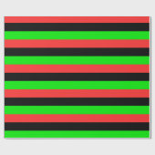 Afroamerikanische Flagge Geschenkpapier (Flach)