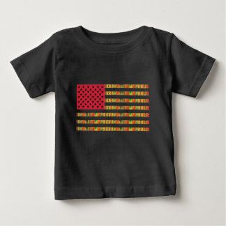 Afroamerikanische Flagge Kinder T-Shirt
