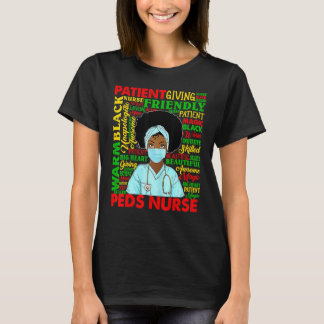 Afroamerikanische Frauen Schwarze Kinderkrankensch T-Shirt