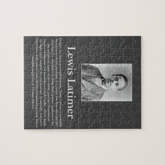 Afroamerikanische Geschichte - Erfinder Lewis Lati Puzzle (Horizontal)