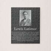 Afroamerikanische Geschichte - Erfinder Lewis Lati Puzzle (Vertikal)