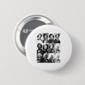 Afroamerikanische Geschichte Frederick Dougl Schwa Button (Vorne & Hinten)