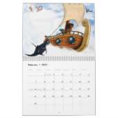 Afroamerikanische Kinder 2027 Kalender (Feb 2027)