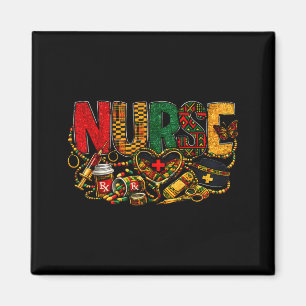 Afroamerikanische Krankenschwester Black History M Magnet