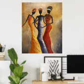 afroamerikanische Kunstgeschichte Poster (Heimbüro)