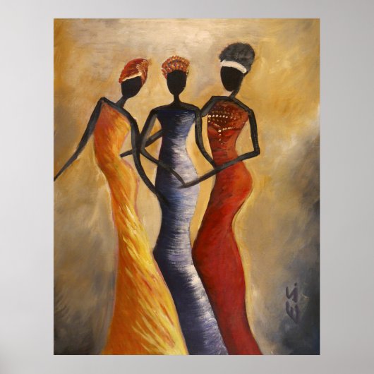 afroamerikanische Kunstgeschichte Poster (Vorne)