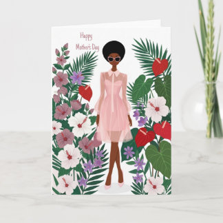 Afroamerikanische Muttertagskarte Karte