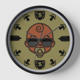 Afroamerikanische neue Mami-Armbanduhr Uhr