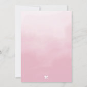 Afroamerikanische Prinzessinnen-Teaparty Falscher Einladung (Rückseite)