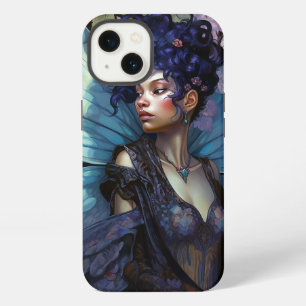 Afroamerikanische schwarze Fantasy-Fee-Kunst iPhone 13 Hülle
