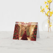 Afroamerikanischer Aschenputtel Karte (Gelbe Blume)