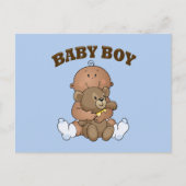 Afroamerikanischer Baby Boy Postkarte (Vorderseite)
