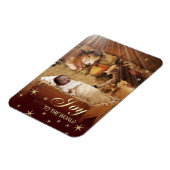 Afroamerikanischer Baby Jesus Weihnachtsmagnete Magnet (Linke Seite)