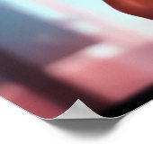 Afroamerikanischer Boxer | Art der AI Poster (Ecke)