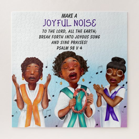 Afroamerikanischer Chor Puzzle (Vertikal)