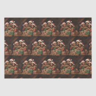 Afroamerikanischer Elf Seidenpapier