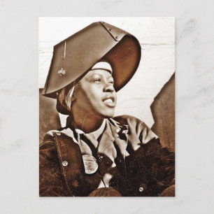 Afroamerikanischer Frauenpatrioten Postkarte