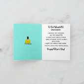 Afroamerikanischer Grandson Anzug & Krawatte Vater Karte (Innenseite)