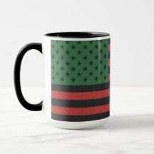 Afroamerikanischer Juneteenth-Becher