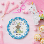 Afroamerikanischer Junge 1. Geburtstag Teller (Party)