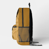 Afroamerikanischer Junge Bedruckter Rucksack (Rechts)