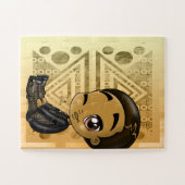 Afroamerikanischer Junge Puzzle (Horizontal)