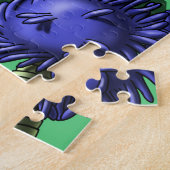 Afroamerikanischer Junge und Strauß Puzzle (Seite)
