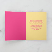 Afroamerikanischer Mama & Tochter zum Muttertag Karte (Innenseite)