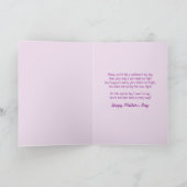 Afroamerikanischer Mama- und Tochter-Muttertag Karte (Innenseite)