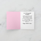 Afroamerikanischer Muttertag Danke (Innenseite)