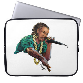 Afroamerikanischer Rapper Electronics Bag Laptopschutzhülle