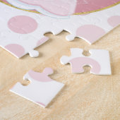 Afroamerikanischer Rosa Prinzessin Puzzle (Seite)