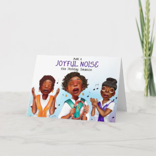 Afroamerikanischer Sänger-Feiertag Karte