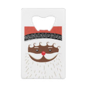 afroamerikanischer Santa Geldbeutel Flaschenöffner (Rückseite)
