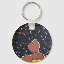 Afroamerikanischer Schlüsselanhänger
