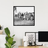 Afroamerikanischer Teamsters 1864 Poster (Heimbüro)