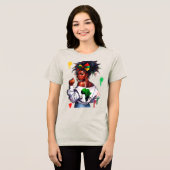Afroamerikanischer Tee feiert ihr Erbe (Vorderseite voll)