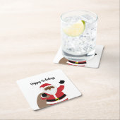 Afroamerikanischer Untersetzer des Santa Claus Squ (Vor Ort)